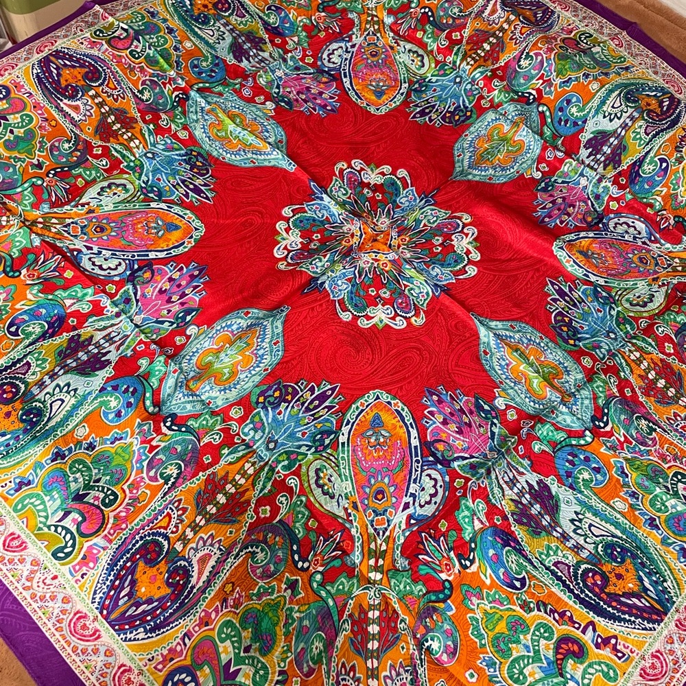 Lauren Ralph Lauren Paisley Scarf